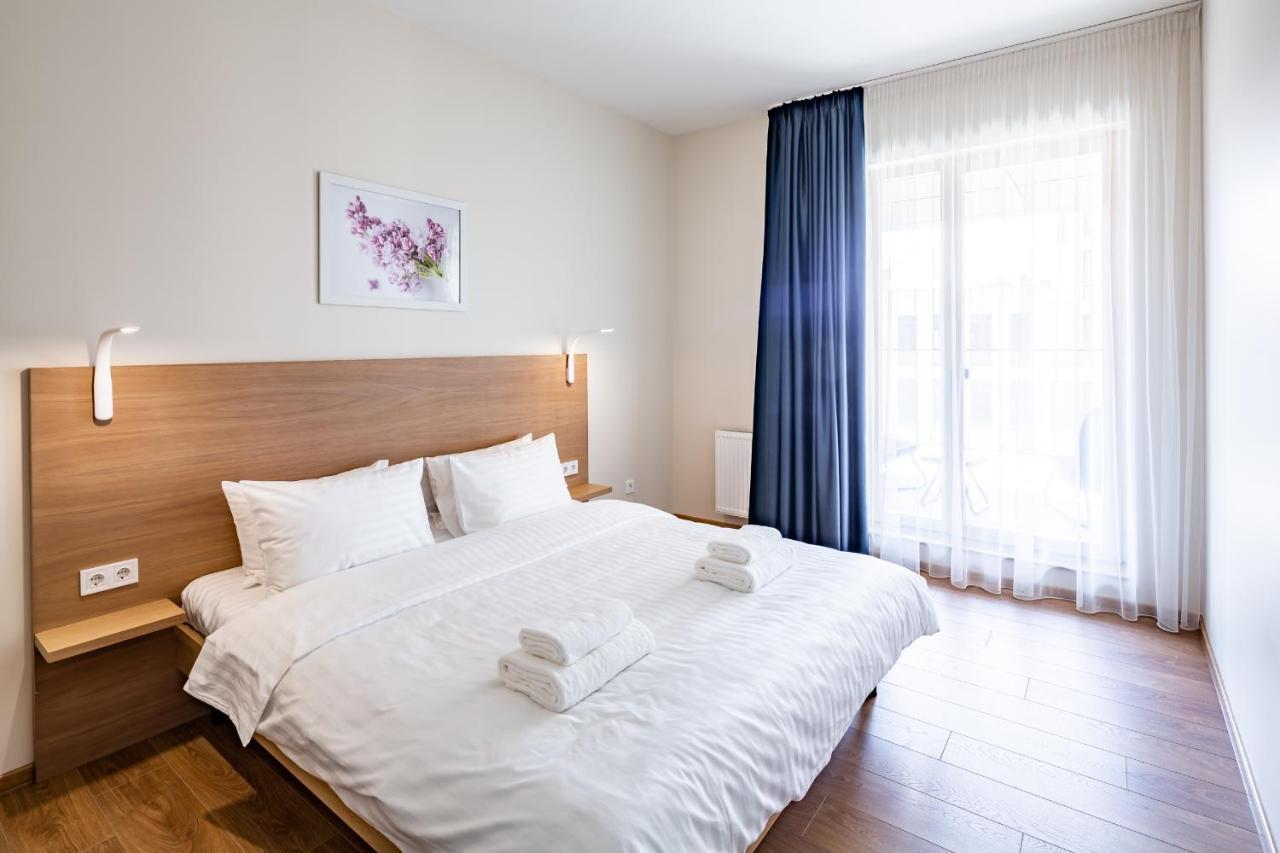 Новобудова В Центрі Львова Appartement Buitenkant foto