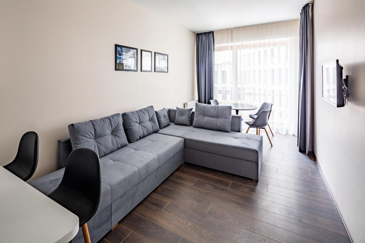 Новобудова В Центрі Львова Appartement Buitenkant foto